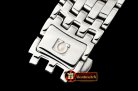 Omega De Ville Prestige Mens SS/SS White TWF Asia 2824
