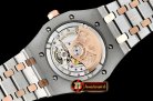 Audemars Piguet Royal Oak 15400 RG/SS Blue OMF 1:1 MY9015 Mod 3120