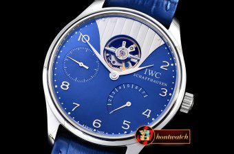 IWC Portugese Mystere Tourbillon SS/LE Blue Asia 21J