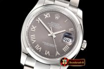 Rolex DateJust 36mm Oyst Dm 904L SS/SS D.Grey/Rmn GMF SA3135