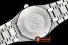 Audemars Piguet Royal Oak Ladies 33mm SS/SS Blk Diams JF Swiss E