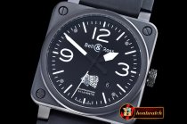Bell & Ross BR03-92 Esdacron Ed. PVD/RU Black Miyota 9015