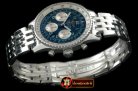 Replica Breitling Navitimer SS/SS Blue Num 7750