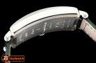 Franck Muller Long Island Ladies 952QZ SS/LE (Grn) Wht GF Swiss Qtz