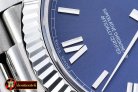 Replica Rolex DayDate 40mm SS/SS Blue Roman Flut BP A2836 Mod325