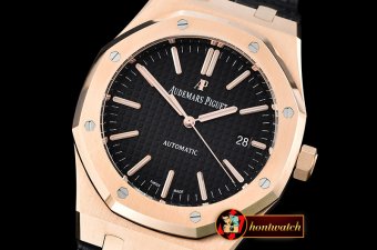 Audemars Piguet Royal Oak 15400 RG/LE Black JF V2 MY9015 Mod 3120