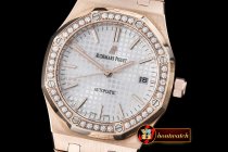AP0364B - Royal Oak 15400 RG/RG Diam White JHF M-9015/3120