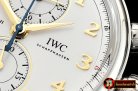 IWC Da Vinci Chrono Laureus Ed SS/LE White YLF Asia 7750