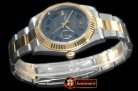 RDJ0255B - SS/YG TT Grey Swiss Eta 2836