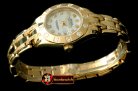 Replica Rolex 12-Diam Bez YG MOP Wht/Diam S-2671
