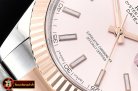 Rolex Datejust DJ2 41mm Oyt Flt RG/SS Rose Gold/Stk BP Asia 2813