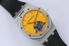 Audemars Piguet Royal Oak Tourbillon SS/RU Yellow R8F Flying Tourbillon