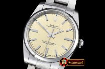 Rolex Oyster Pert. 34mm 114200 SS/SS Champagne ANF A2836
