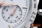 Omega SpeedMaster 57 SS/LE Wht/RG JHF Asia 7750 Mod 9300