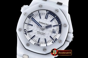 Audemars Piguet Royal Oak Diver Ceramic CER/RU Wht/Blue BP MY901