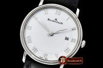Blancpain Villeret Ref.6651 SS/LE White/Roman ZF Miyota 9015 Mod
