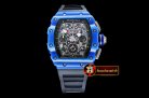 Richard Mille RM011-03 Auto Flyback Chrono Blue FC/VRU Blk A7750