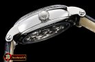 Patek Philippe MoonPhase PR Tourb Diam SS/LE Wht - Asia HW Tourb