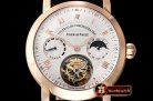 Audemars Piguet AP Jules Tourbillon Chronographe RG/LE Wht Tourbillon