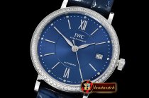 IWC Portofino Automatic 37mm Diams SS/LE Blue MKF MY9015