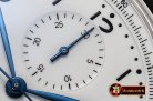 IWC Portuguese Chrono Ed 150 Years SS/LE Wht ZF A7750 Mod