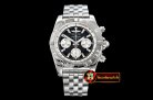 BSW0362B - Chronomat B01 SS/SS Black/Stick GF Asia 7750 Mod