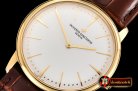 VACH. CONSTANTINE Patrimony Grand Taille YG/LE White KZF Miyota 9015