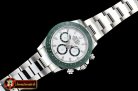 Rolex Daytona 116500LN Grn CER/SS/SS Wht BP Asia 7750