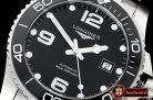 Longines HydroConquest Mens SS/SS Black ZF Asia 2824