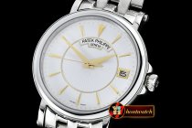 PP0207C - 5153 Calatrava SS/SS White Asia 2824 Mod