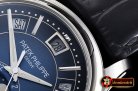 Patek Philippe Annual Cal. Moonphase Ref.5205 SS/LE Blue GRF MY9015