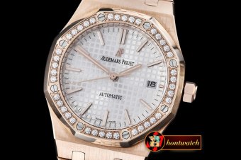 AP0364B - Royal Oak 15400 RG/RG Diam White JHF M-9015/3120