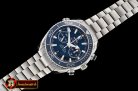 Replica Omega Planet Ocean 45mm Chrono TI/TI Blue BP A7750 Mod93