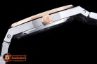 Audemars Piguet Royal Oak Ladies 33mm Diams RG/SS Wht JF Swiss Q