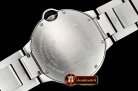 Cartier Balon Bleu Unisex 36mm SS/SS Wht BVF Jap NH05