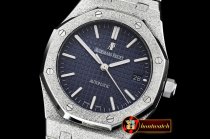 Audemars Piguet Royal Oak 37mm Frosted SS/SS Blue JHF MY9015