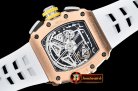 Richard Mille RM011-03 Felipe Massa LE RG/TI/VRU Wht Skele A7750 Mod