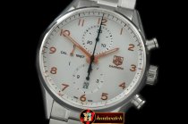 TAG0280A - Carrera 1887 Vintage Chrono SS/SS White A-7750