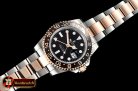 Rolex GMT Master II 116713LN RG/SS Black EWF Asia 2836