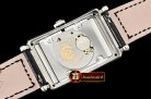 Franck Muller Long Island Ld 952QZ DIAM/SS/LE (Blk) Wht GF Swiss Qtz