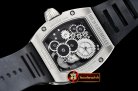 Richard Mille RM018 Tourbillon Boucheron SS/RU Black MY9015 Mod