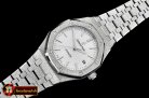 Audemars Piguet AP Royal Oak 37mm Frosted SS/SS White JHF MY9015