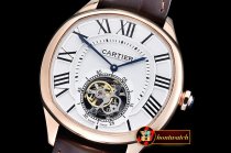 Cartier Drive De Cartier Tourbillon RG/LE White Tourbillon