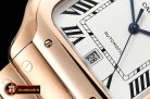 Cartier Santos De Cartier 2018 Mens XL RG/RG Wht BVF MY9015