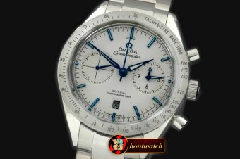 OMG0370A - Speedmaster Broad Arrow SS/SS White Stick A-7750