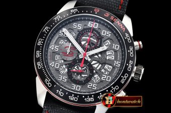 Tag Heuer Carrera Senna Edition SS/NY Grey/Num VK Quartz