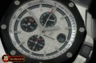 AP0286 - 2011 Royal Oak Chronograph SS/LE White A-7750 Sec@12