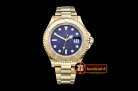 High Quailty Replica Rolex YachtMaster Ref.116628 YG/YG Blue BP