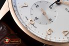 IWC0305 - Portuguese Chrono RG/LE Wht A-7750 New Improved