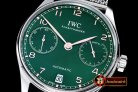 IWC0331B - Portugese 5007 SS/ME YLF Green RG A-52010
